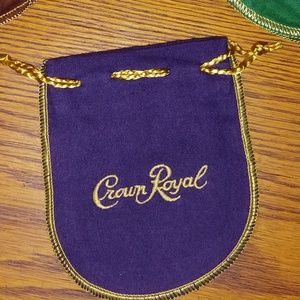 Vintage 50 ml mini Crown Royal Bag